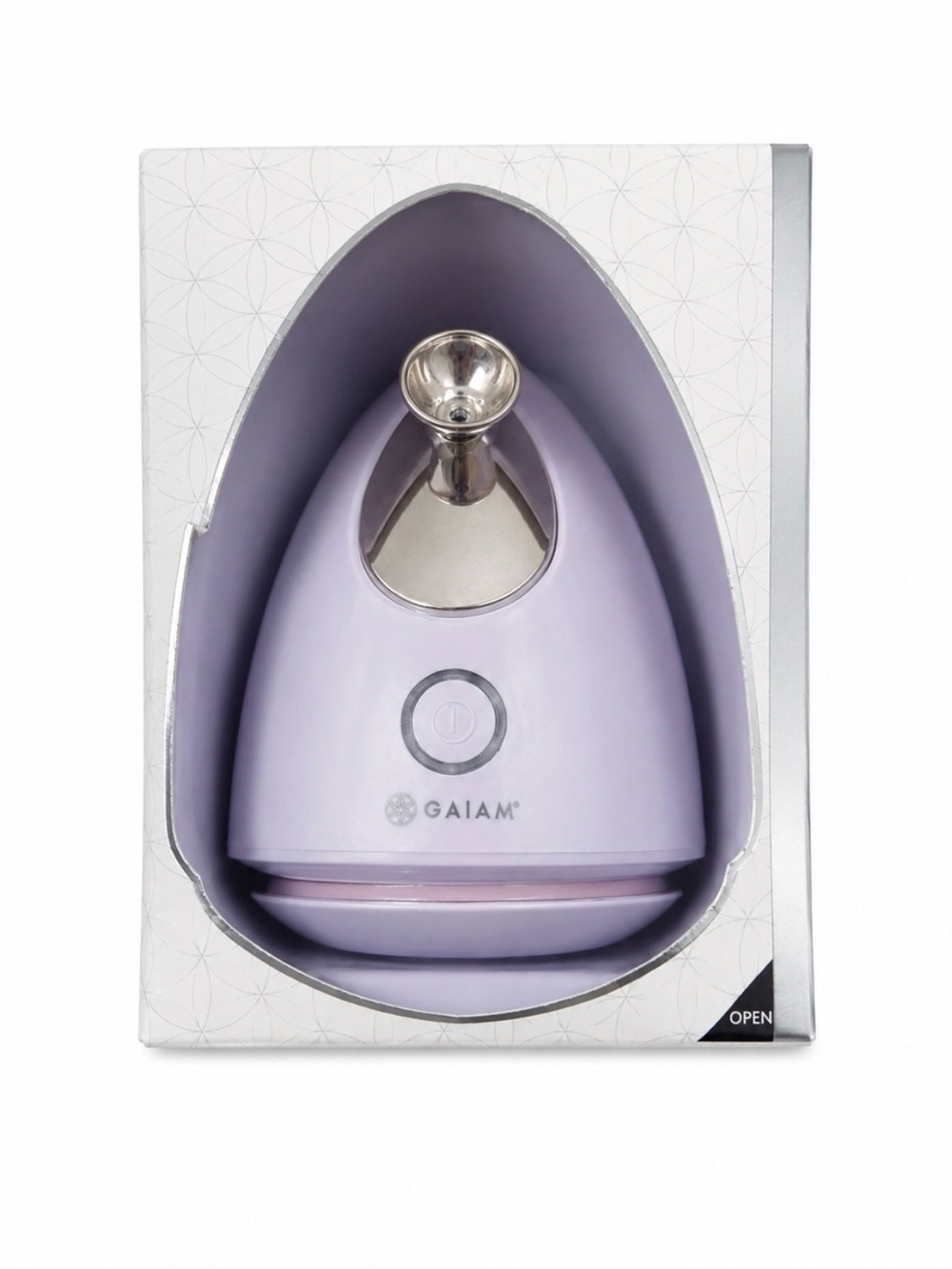 GAIAM Facial Steamer Warm Mist Face Steamer Lavender Spa Skincare NEW